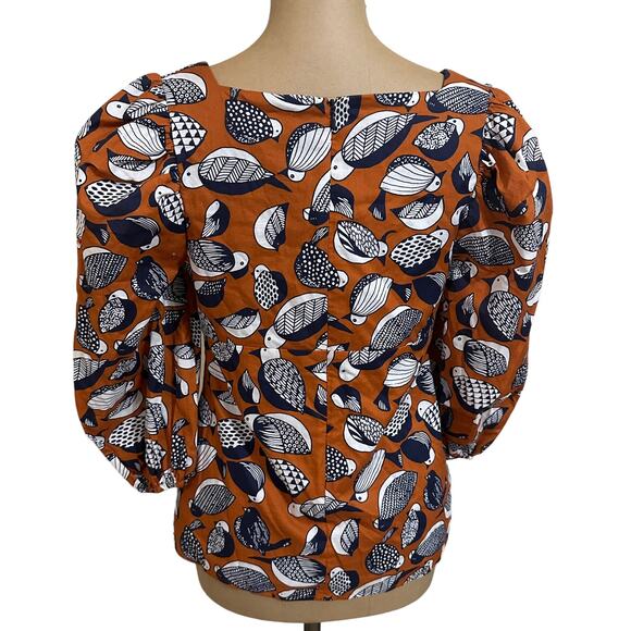 Eva Franco Cotton Sweetheart Blouse - Picture 6 of 8